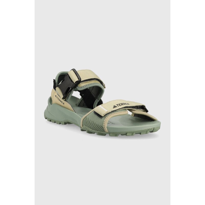 Sandály adidas TERREX Hydroterra zelená barva