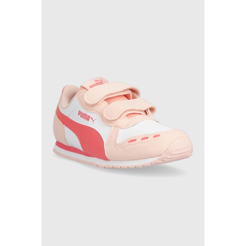 Dětské sneakers boty Puma Cabana Racer SL 20 V PS růžová barva