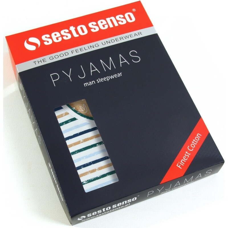 SESTO SENSO Pánské pyžamo 2651/03