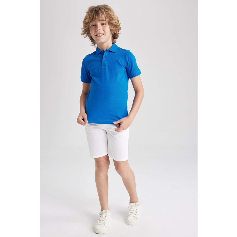 DEFACTO Boy Regular Fit 2-pack Short Sleeve Polo T-Shirt