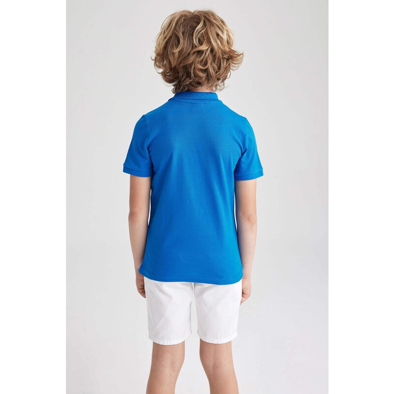 DEFACTO Boy Regular Fit 2-pack Short Sleeve Polo T-Shirt