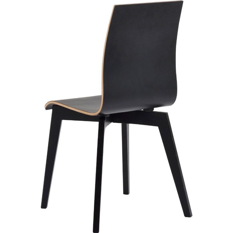 Černá jídelní židle ROWICO GRACY s černou podnoží
