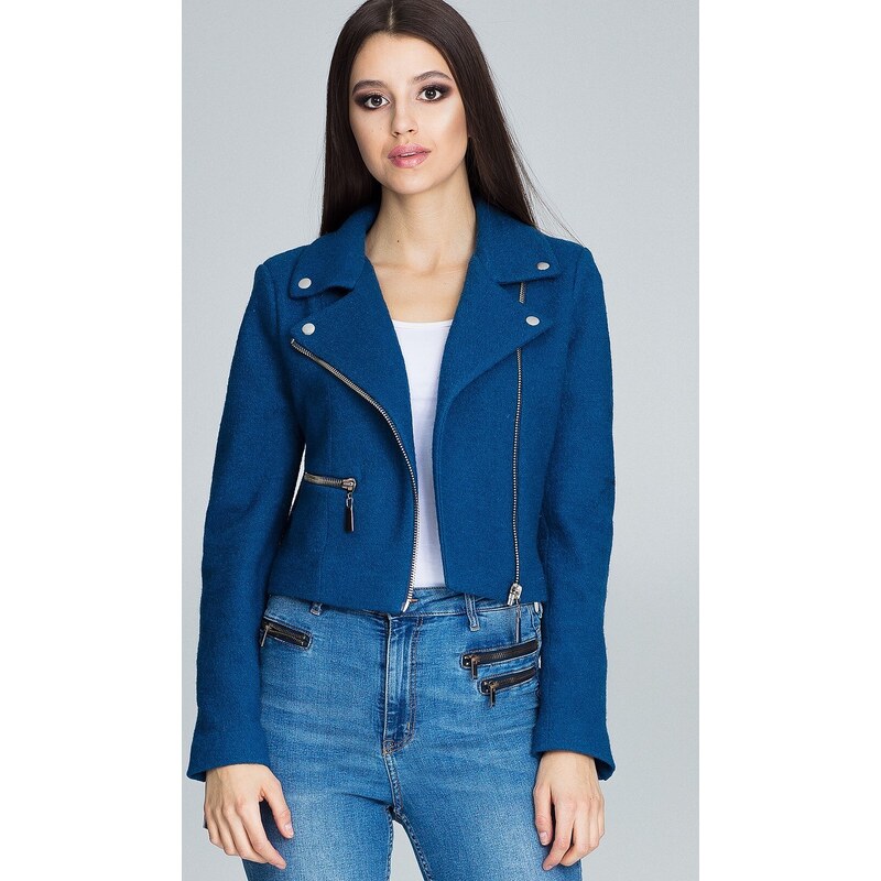 FIGL Dámský modrý blejzr M607 blue