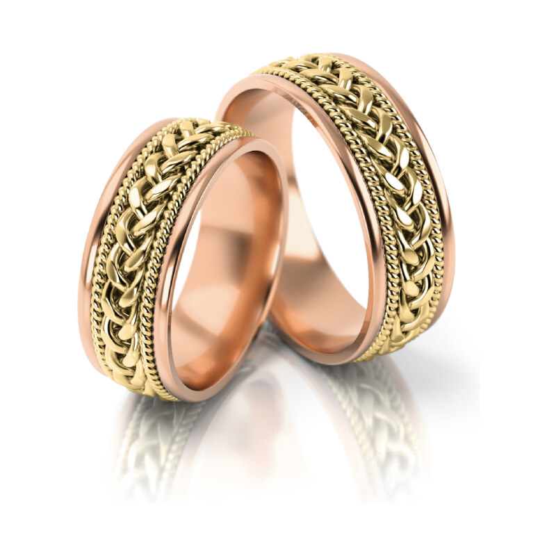 Linger Zlaté snubní prsteny 3134