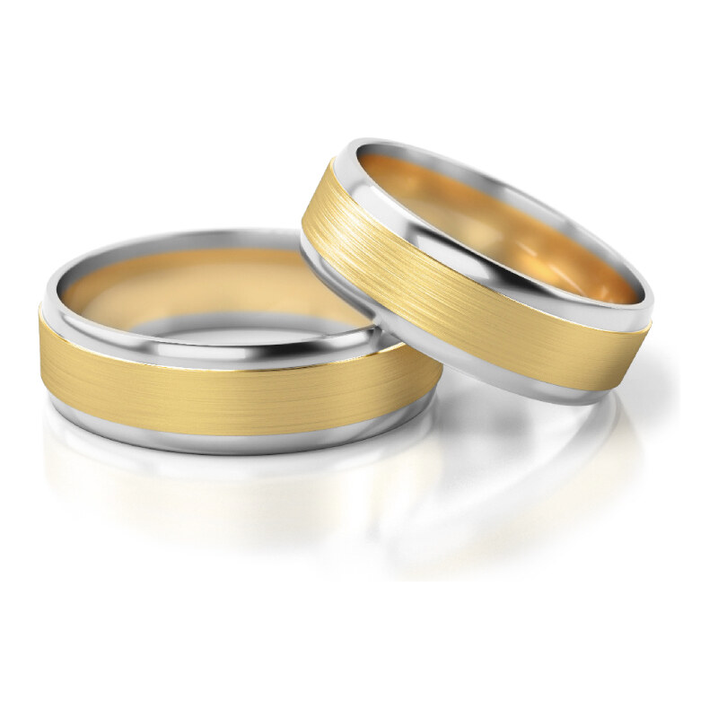 Linger Zlaté snubní prsteny 2136