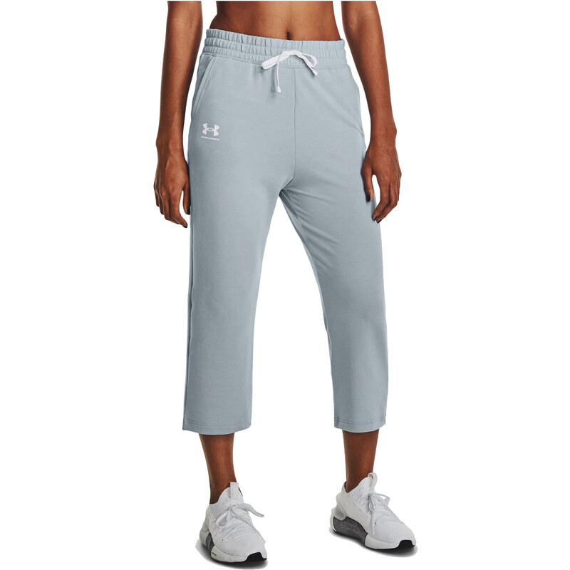 Kalhoty Under Armour UA Rival Terry Flare Crop 1377000-465