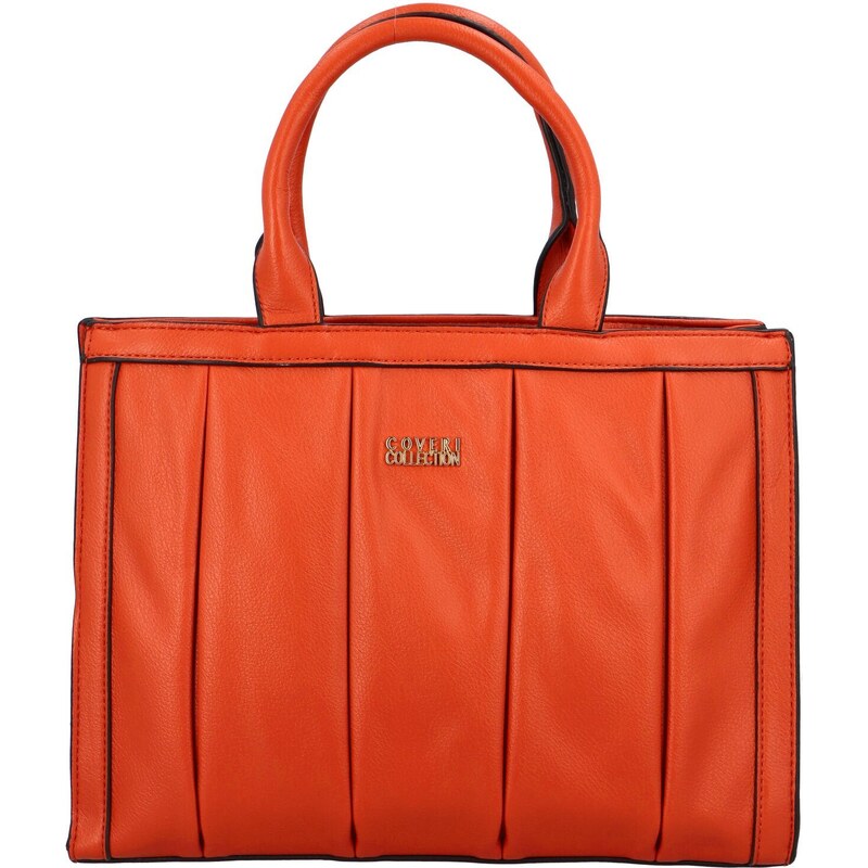 Coveri Elegantní kabelka do ruky Penelope, oranžová