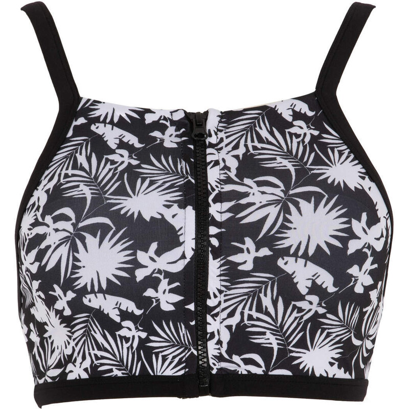 DEFACTO Printed Bikini Top