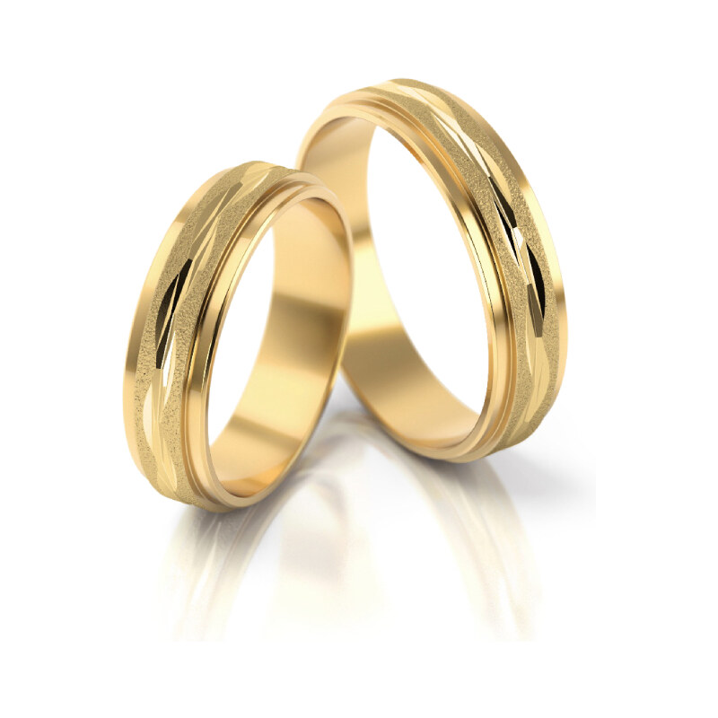 Linger Zlaté snubní prsteny 2123