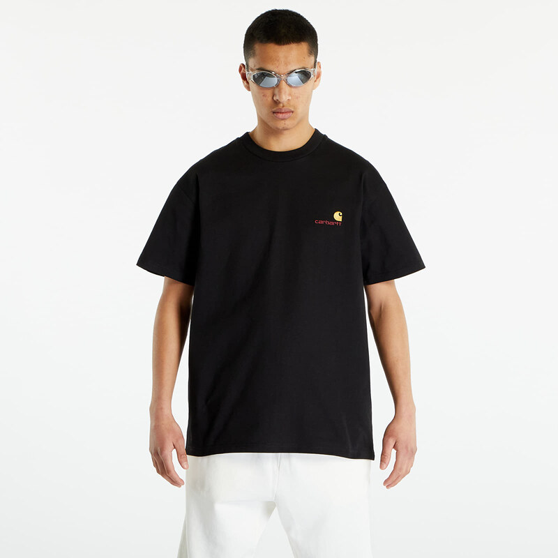 Tričko Carhartt WIP American Script T-Shirt Black M