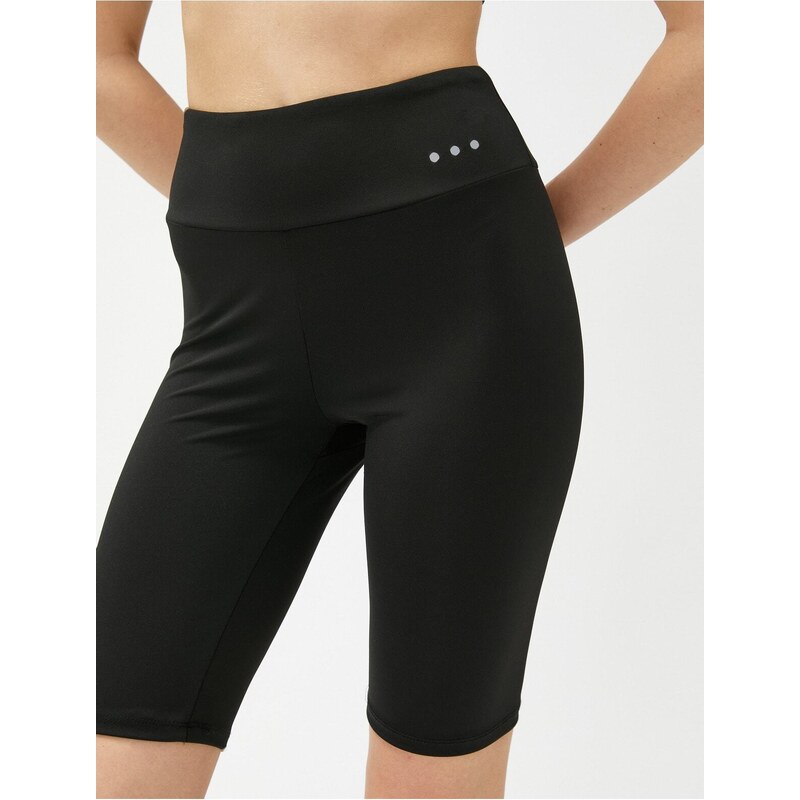 Koton Biker Sports Leggings High Waist