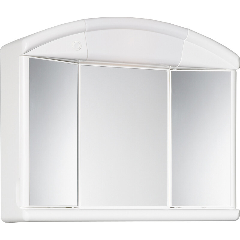 Jokey Plastik SALVA (SOLO) Zrcadlová skříňka - bílá