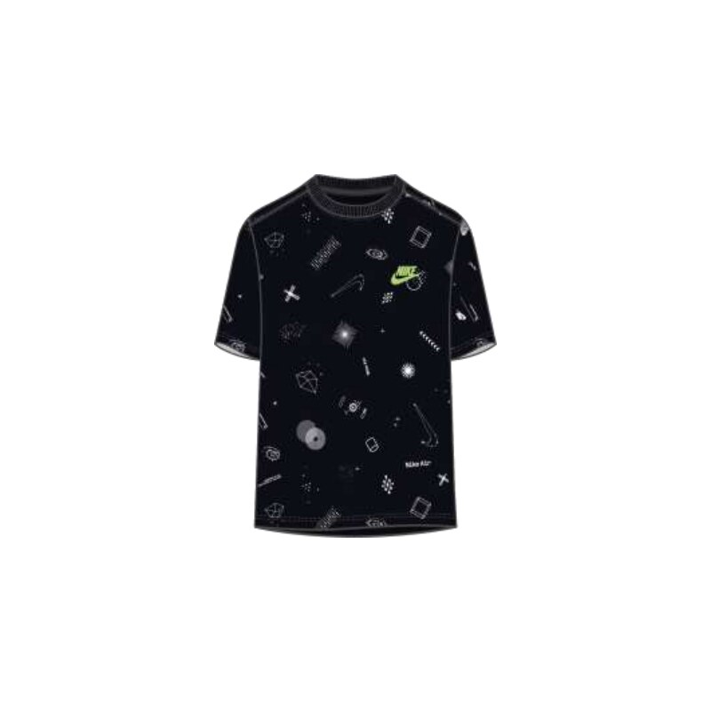 Nike symbol galaxy ss tee BLACK