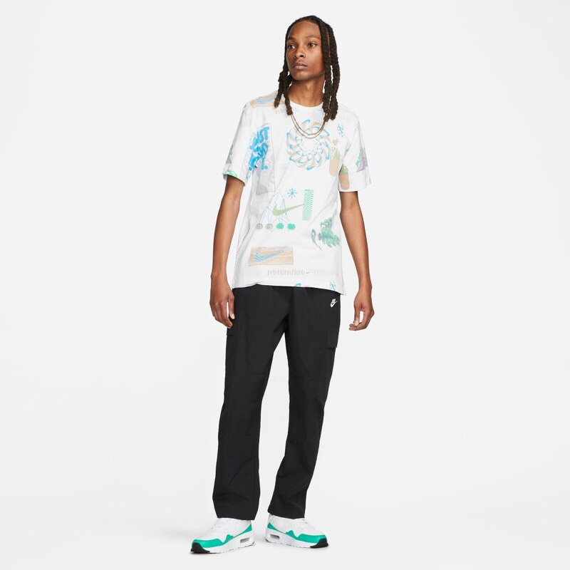 Nike M NSW TEE FESTIVAL AOP WHITE