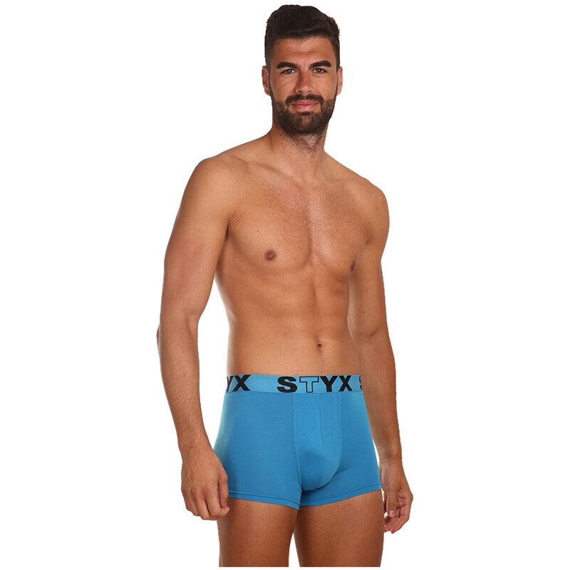 3PACK pánské boxerky Styx sportovní guma vícebarevné (G9676964)