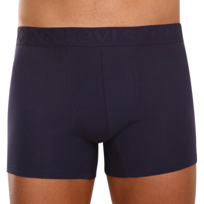 3PACK pánské boxerky Levis modré (701203918 001)