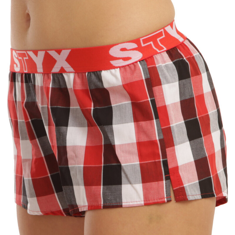 5PACK dámské trenky Styx sportovní guma vícebarevné (T81325262831)