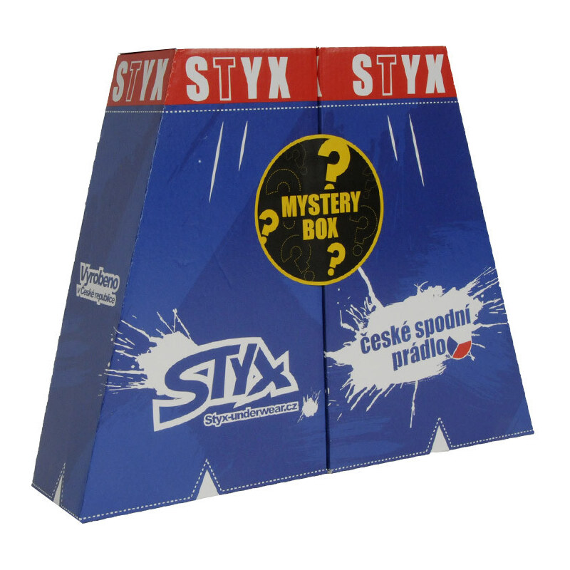 MYSTERY BOX - 5PACK dámské trenky Styx klasická guma vícebarevné
