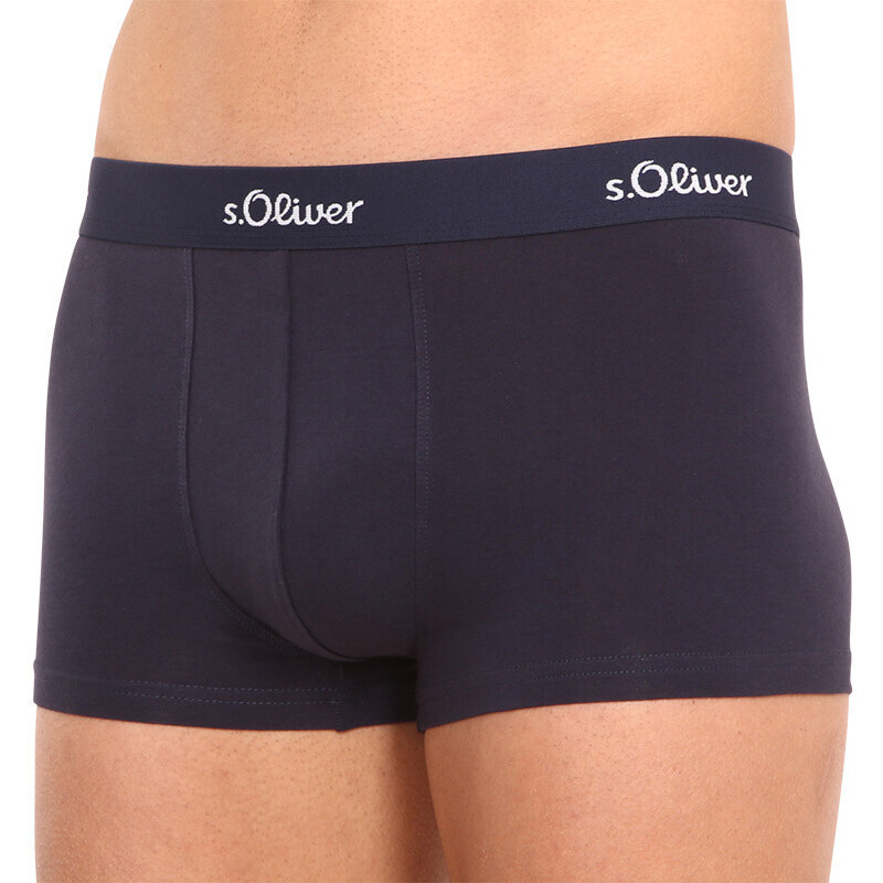 3PACK pánské boxerky S.Oliver tmavě modré (JH-34H-18617715)