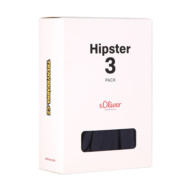 3PACK pánské boxerky S.Oliver tmavě modré (JH-34H-18617715)