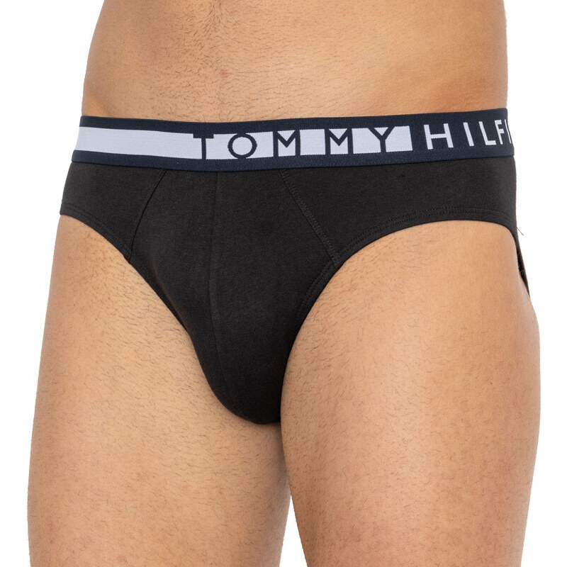 3PACK pánské slipy Tommy Hilfiger černé (UM0UM01227 0R9)