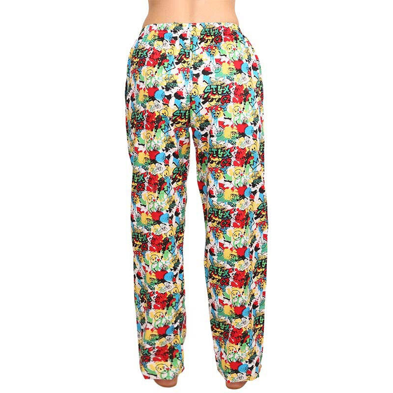 Dámské kalhoty na spaní Styx emoji (DKD954)