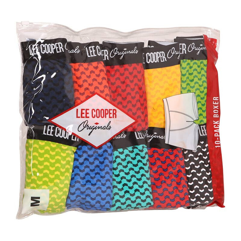 10PACK pánské boxerky Lee Cooper vícebarevné (LCUBOX10P0103-1769862) 3