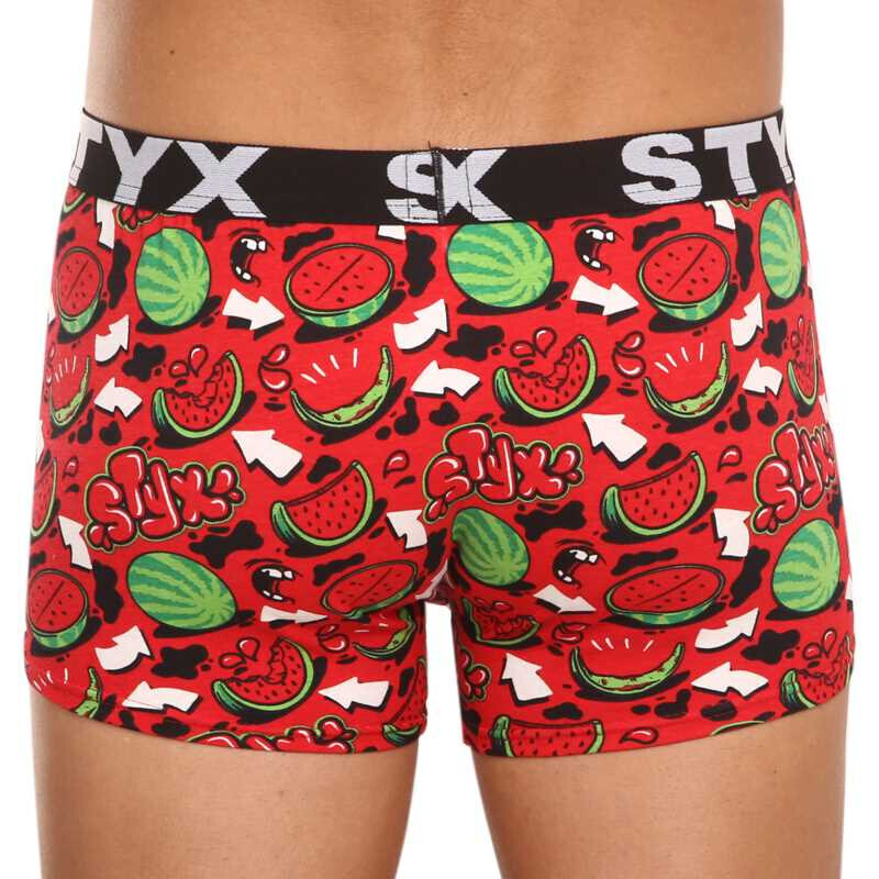 Pánské boxerky Styx art sportovní guma melouny (G1459)