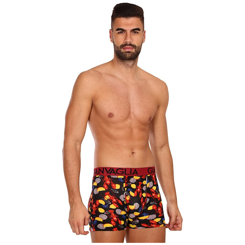 3PACK pánské boxerky Gianvaglia vícebarevné (GVG-5506)