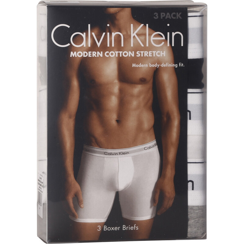 3PACK pánské boxerky Calvin Klein vícebarevné (NB2381A-MP1)