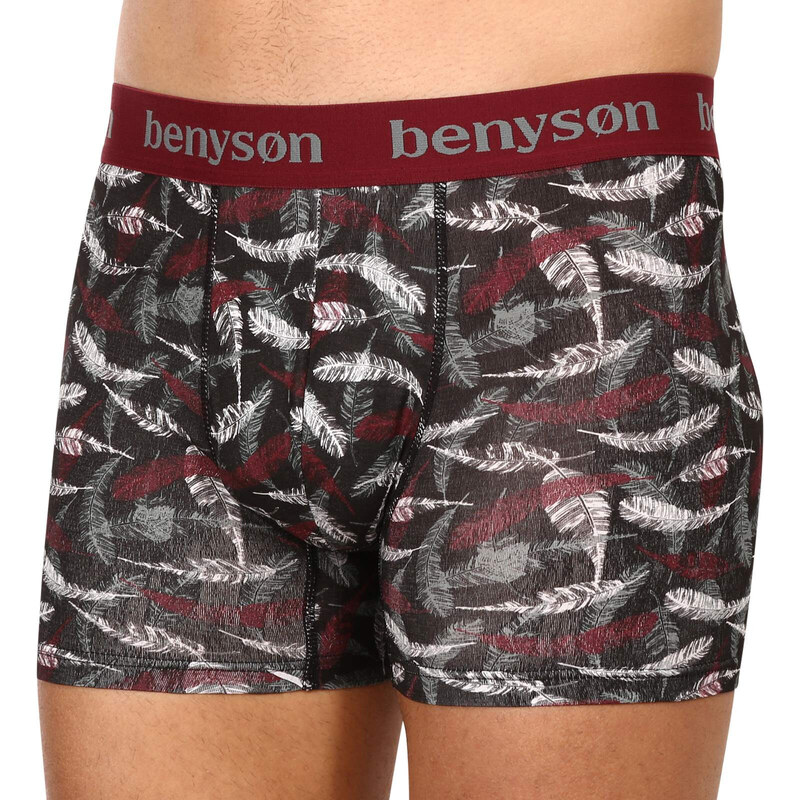 3PACK pánské boxerky Benysøn bambusové vícebarevné