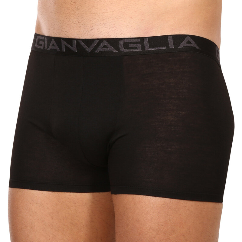 10PACK pánské boxerky Gianvaglia černé (023)