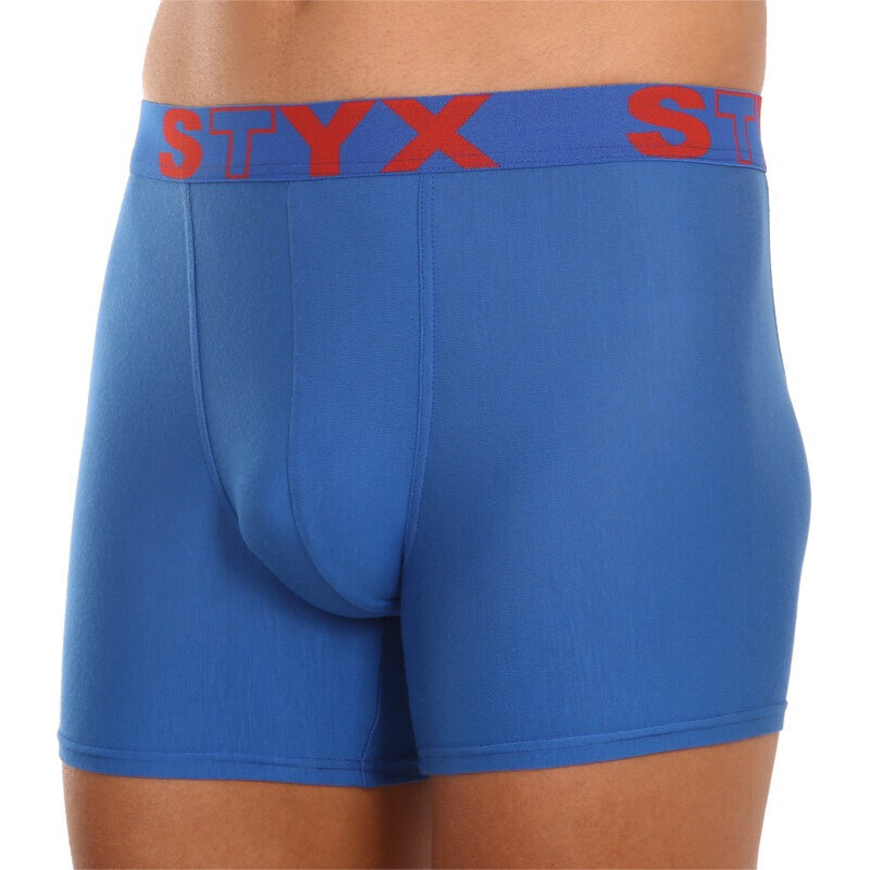 3PACK pánské boxerky Styx long sportovní guma vícebarevné (3U96789)