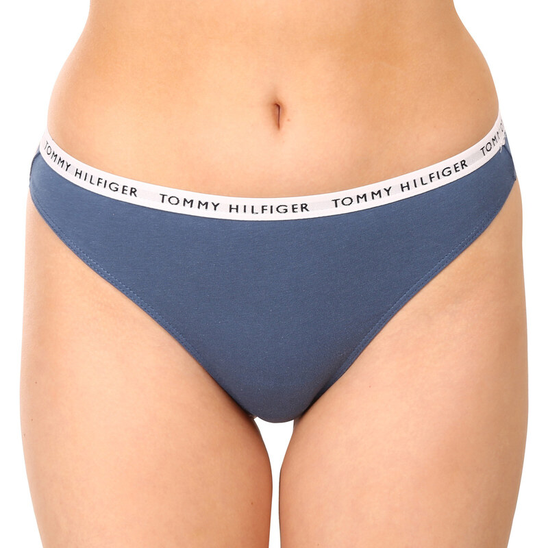 3PACK dámská tanga Tommy Hilfiger vícebarevná (UW0UW02829 0Y2)