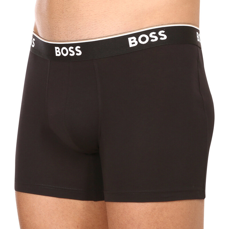 3PACK pánské boxerky BOSS černé (50475282 001)