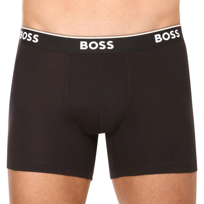 3PACK pánské boxerky BOSS černé (50475282 001)