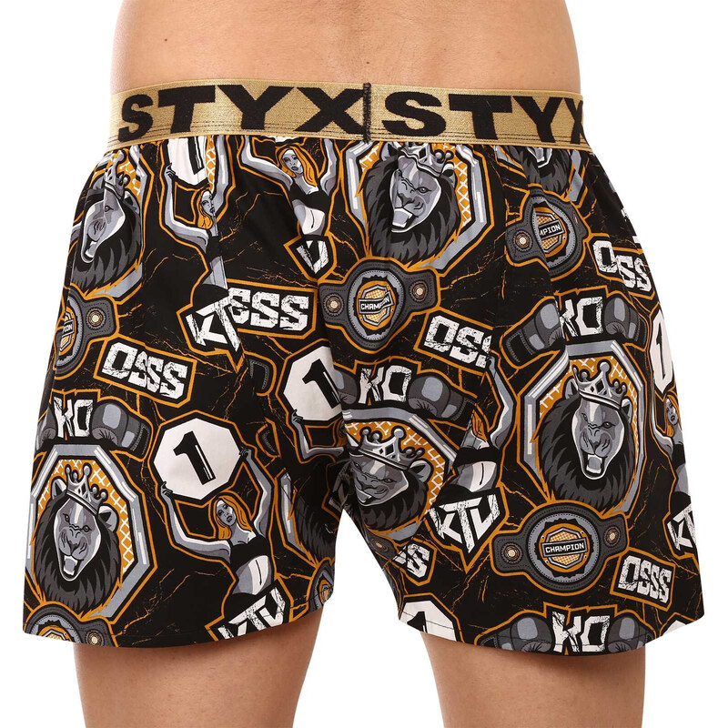 2PACK pánské trenky Styx art / KTV sportovní guma (2BT1655)