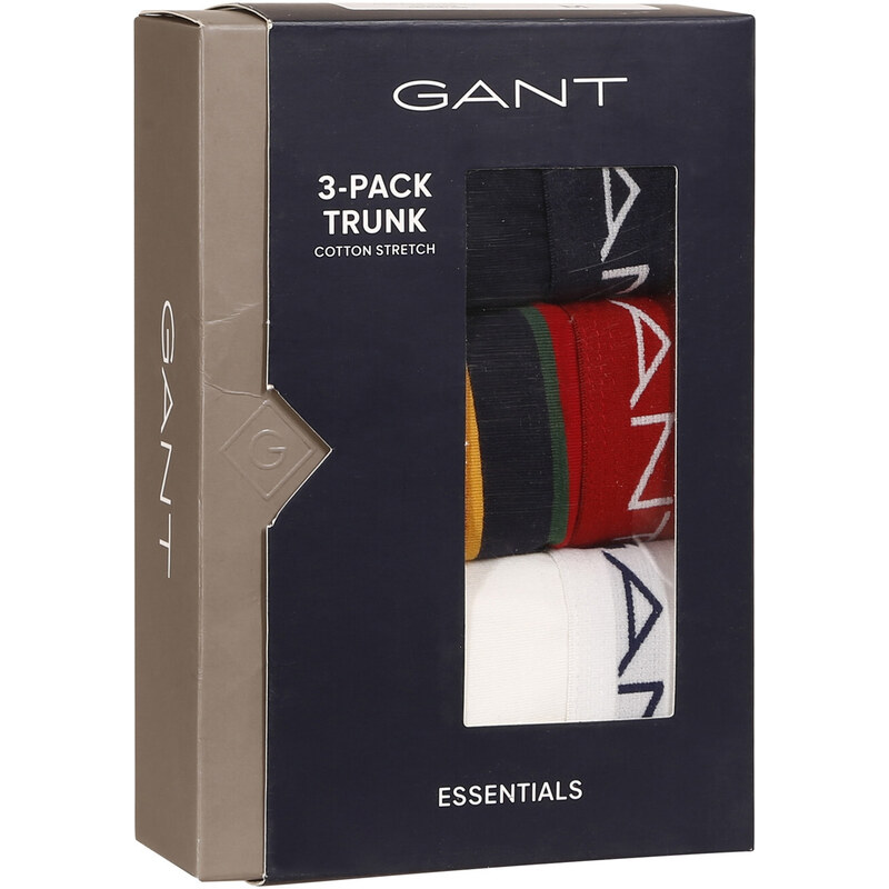 3PACK pánské boxerky Gant vícebarevné (902243013-630)