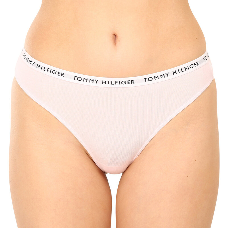 3PACK dámská tanga Tommy Hilfiger vícebarevná (UW0UW04558 0Y3)