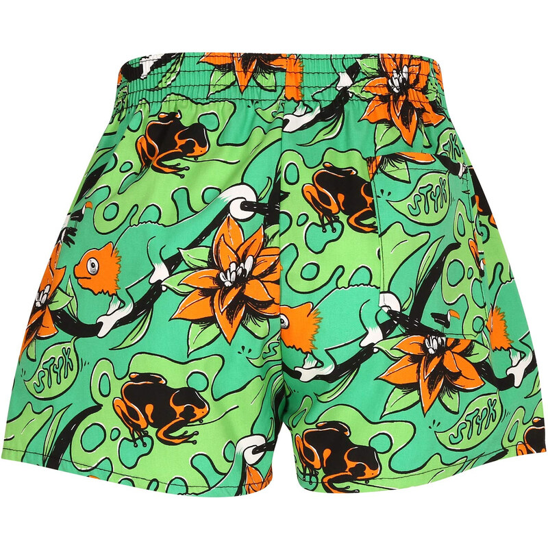 Dětské trenky Styx art klasická guma tropic (J1557) 6-8 let