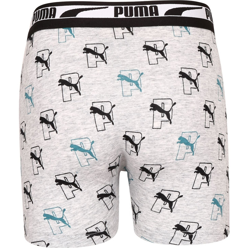 2PACK chlapecké boxerky Puma vícebarevné (701221349 001) 128