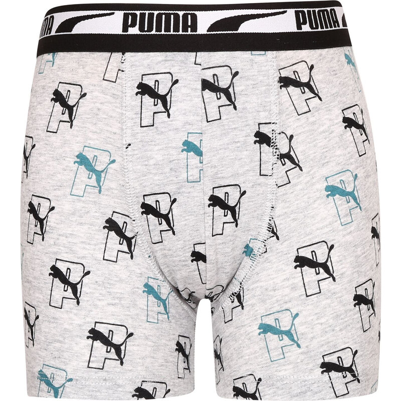 2PACK chlapecké boxerky Puma vícebarevné (701221349 001) 128