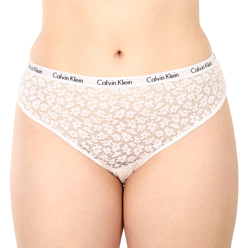 3PACK dámské kalhotky Calvin Klein nadrozměr vícebarevné (QD3975E-BP3)