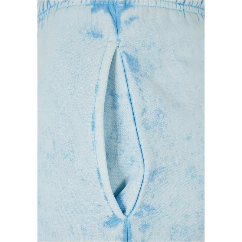 Dámské tepláky Urban Classics Towel Washed - světle modré