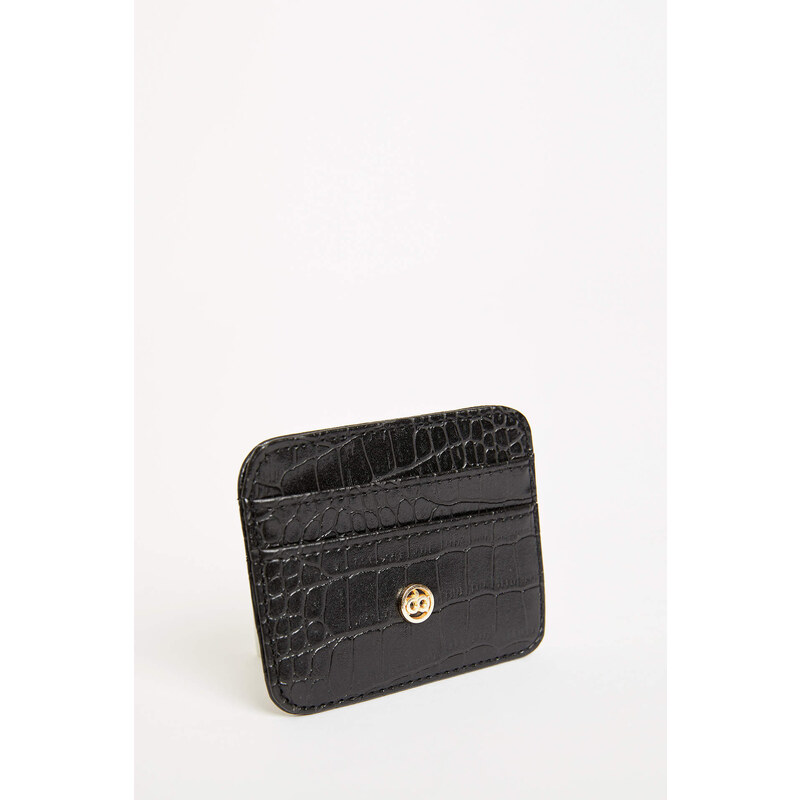 DEFACTO Faux Leather Card Holder
