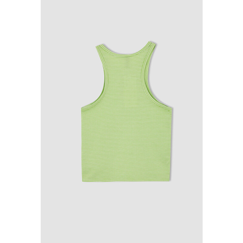 DEFACTO Slim Fit Halter Neck Singlet