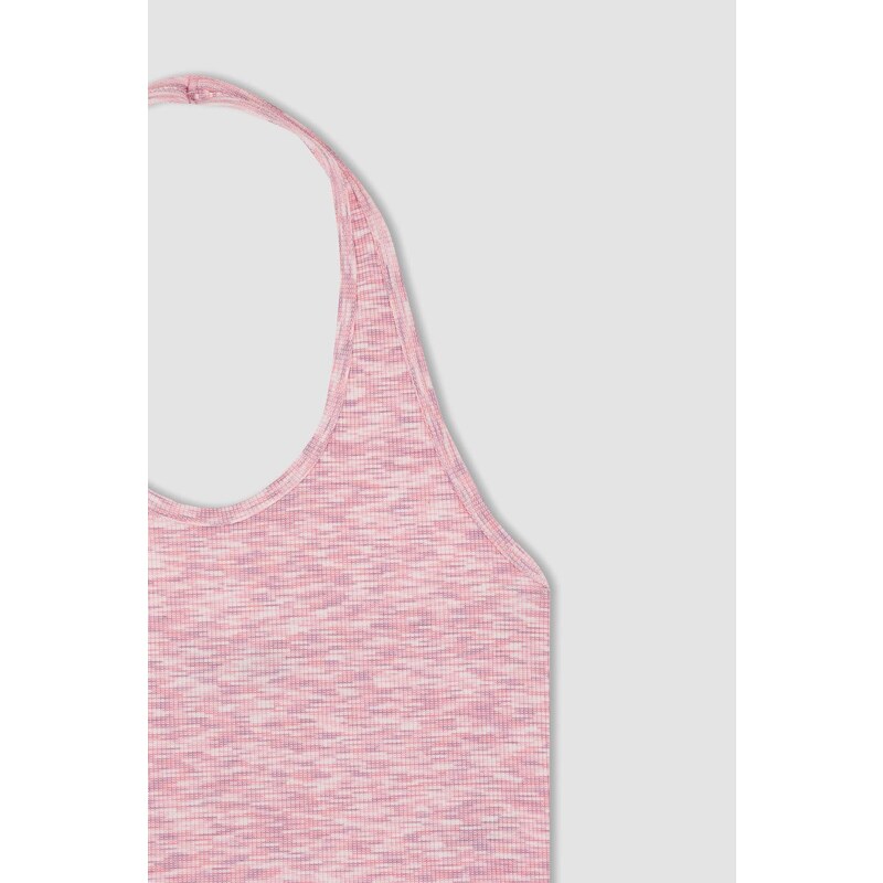 DEFACTO Coool Fitted Color Block Camisole Singlet