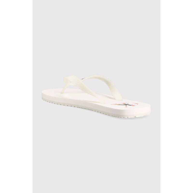 Žabky Calvin Klein Jeans BEACH SANDAL AOP pánské, černá barva, YM0YM00656