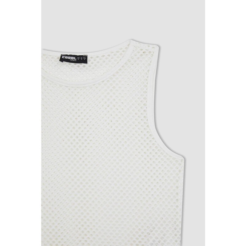 DEFACTO Coool Fitted Mesh Singlet