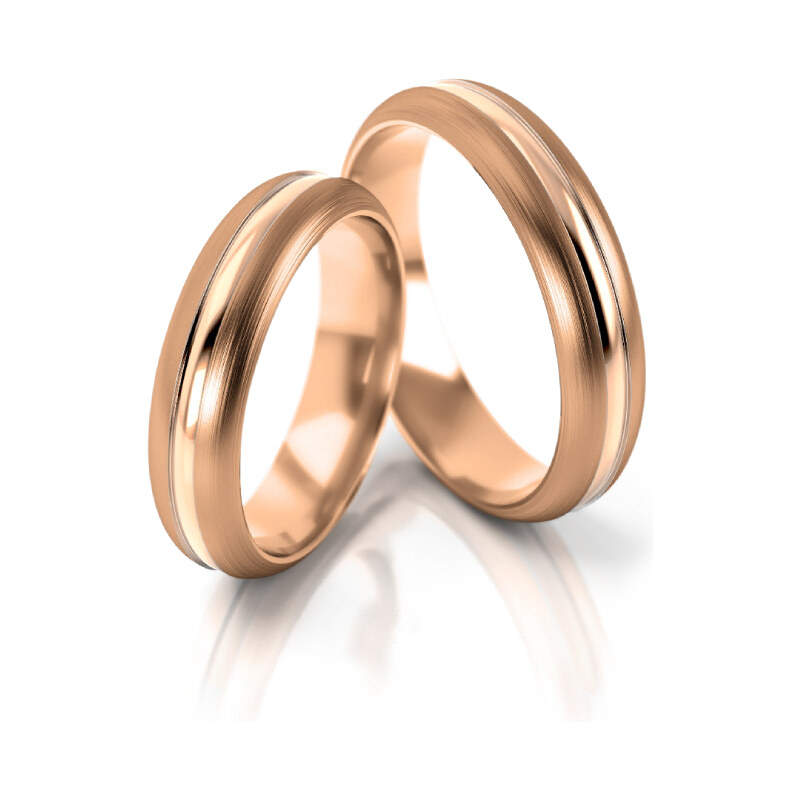 Linger Zlaté snubní prsteny 2168